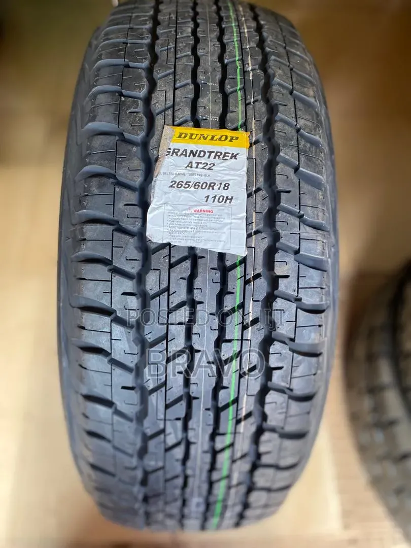265/60r18 Dunlop AT22 Design From Japan.
