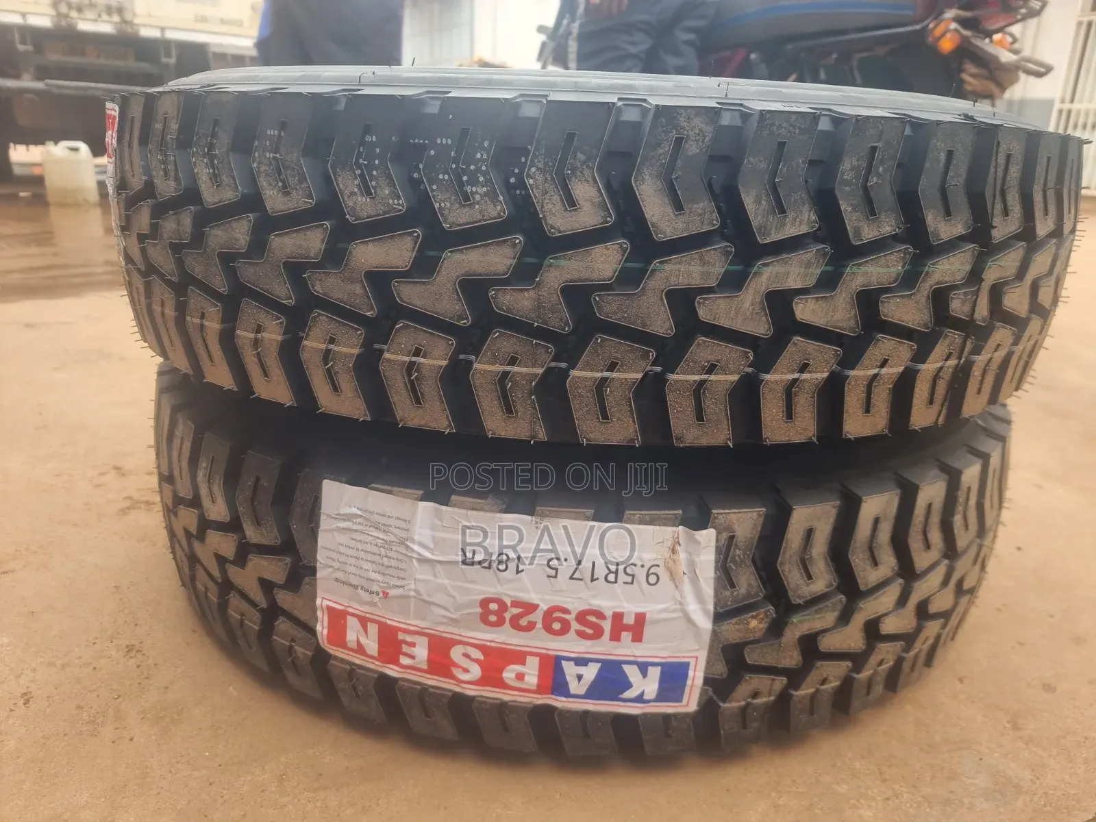 9.5R17.5 Kapsen Mud Grip Tyres for Fuso.