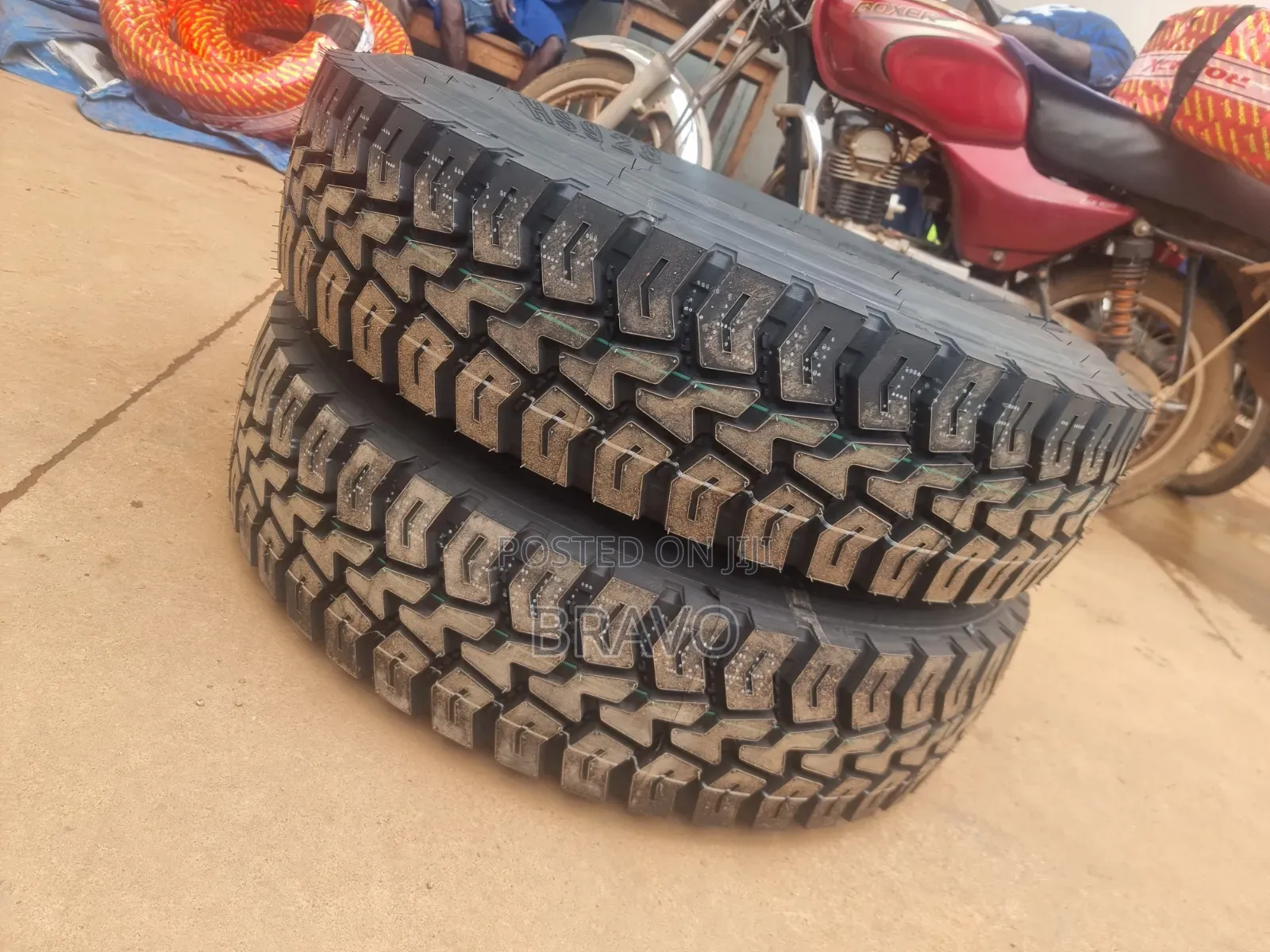 9.5R17.5 Kapsen Mud Grip Tyres for Fuso.