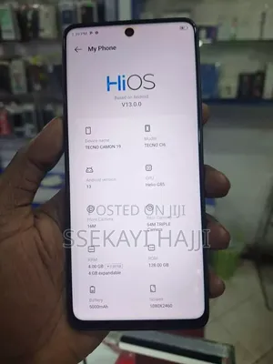 Tecno Camon 19 128 GB Black