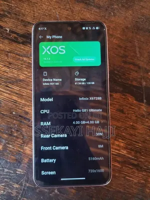 Infinix Hot 60i 128 GB Red