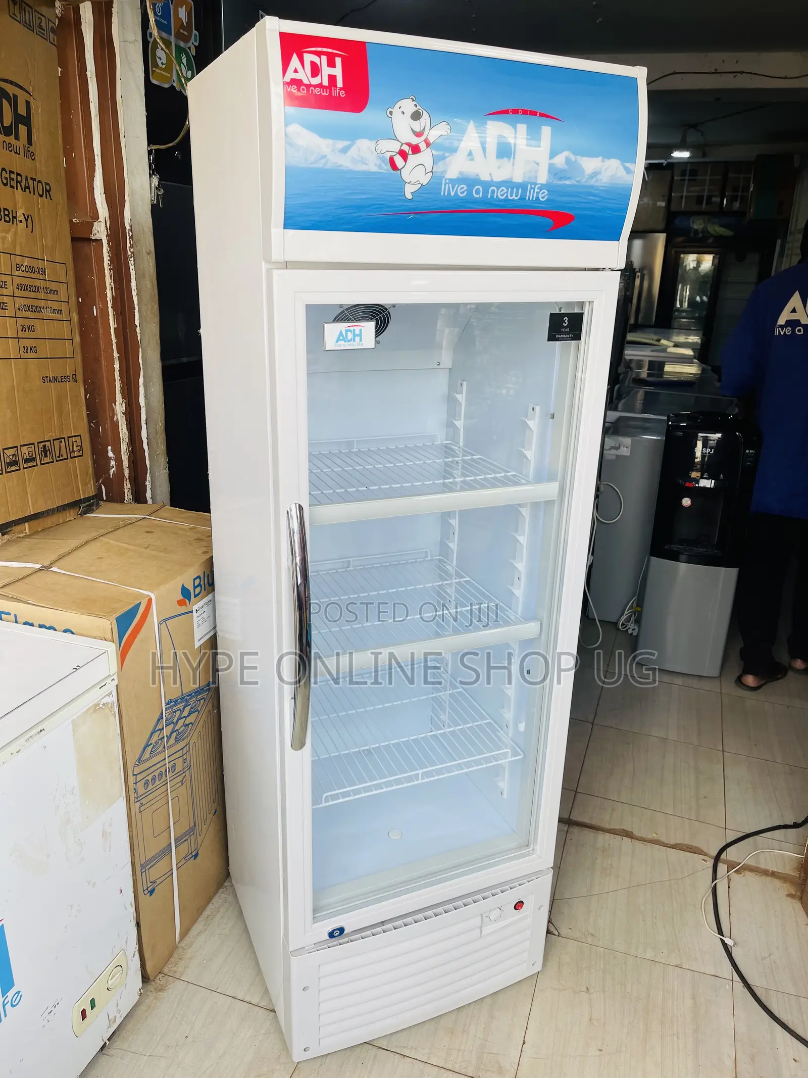 Easy Cool Adh 350L Imported Used Showcase Display Fridge