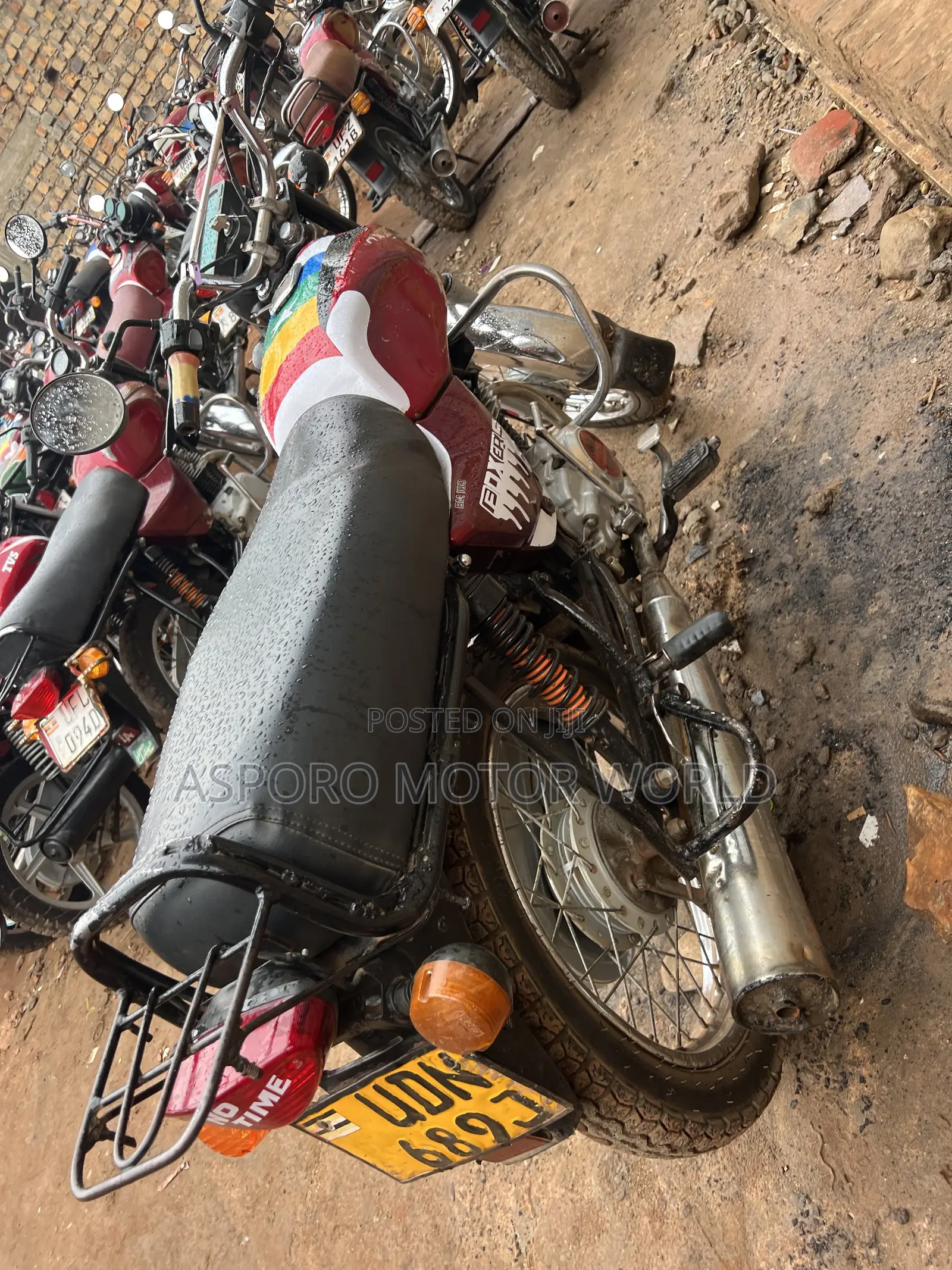 Bajaj Boxer 100 2017 Red