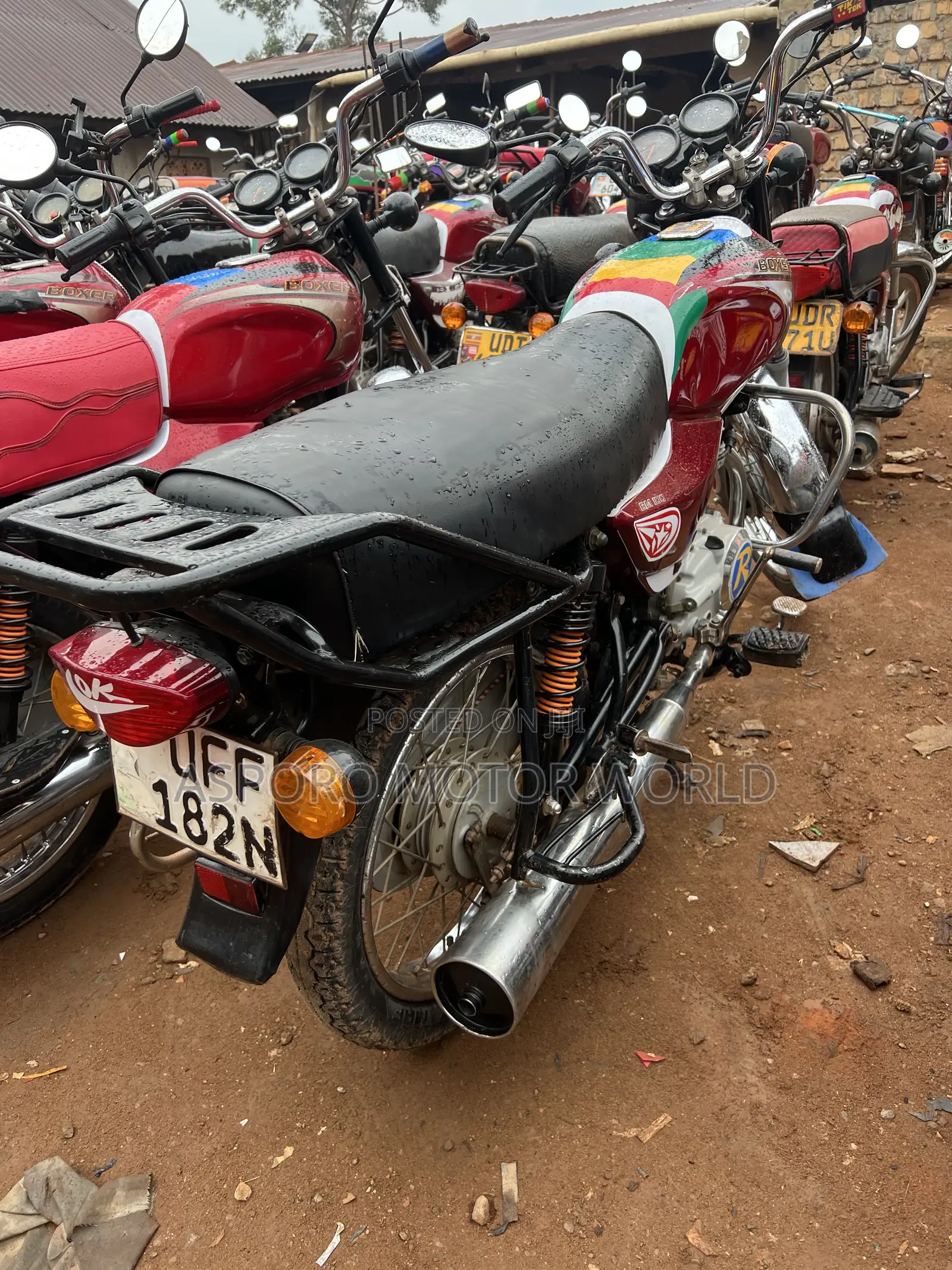 Bajaj Boxer 100 2022 Red