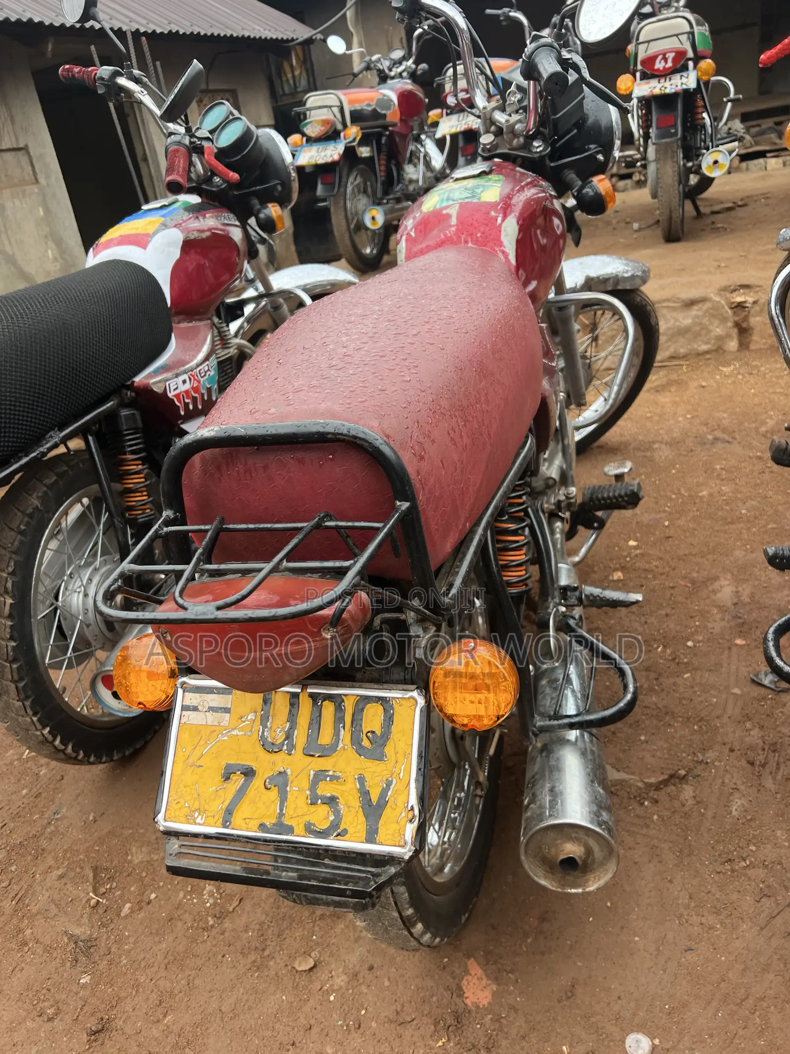 Bajaj Boxer 100 2018 Red