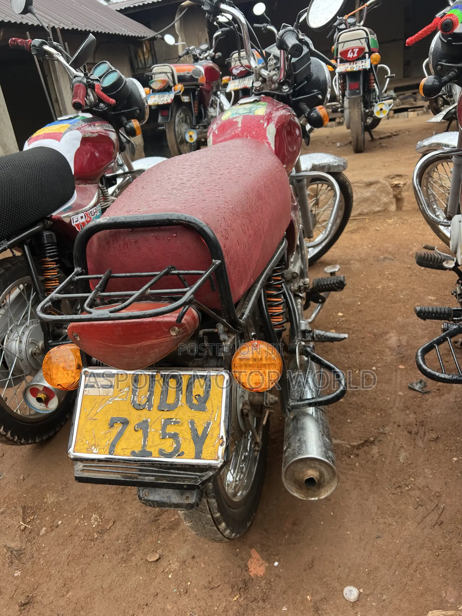 Bajaj Boxer 100 2018 Red