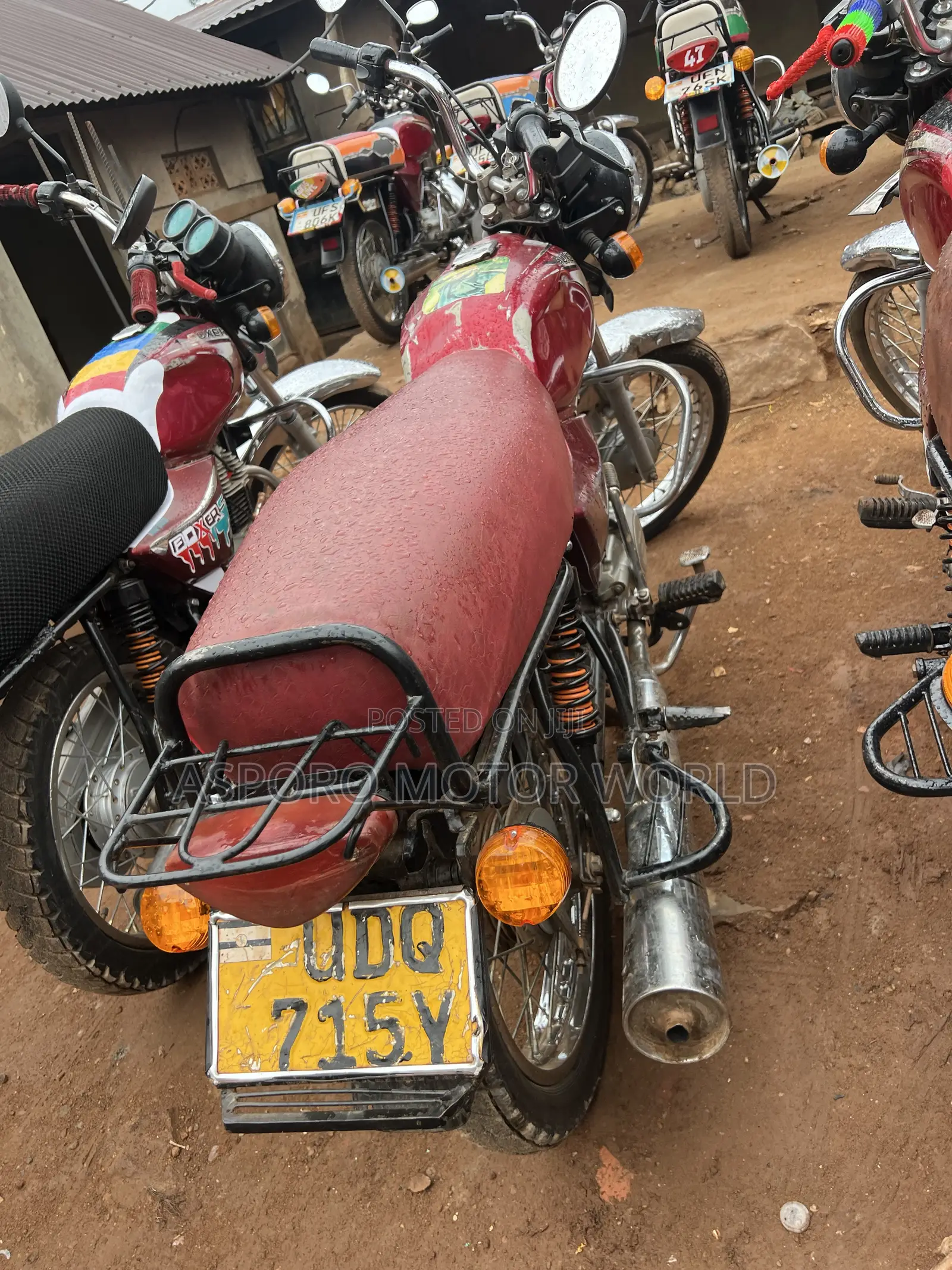 Bajaj Boxer 100 2018 Red