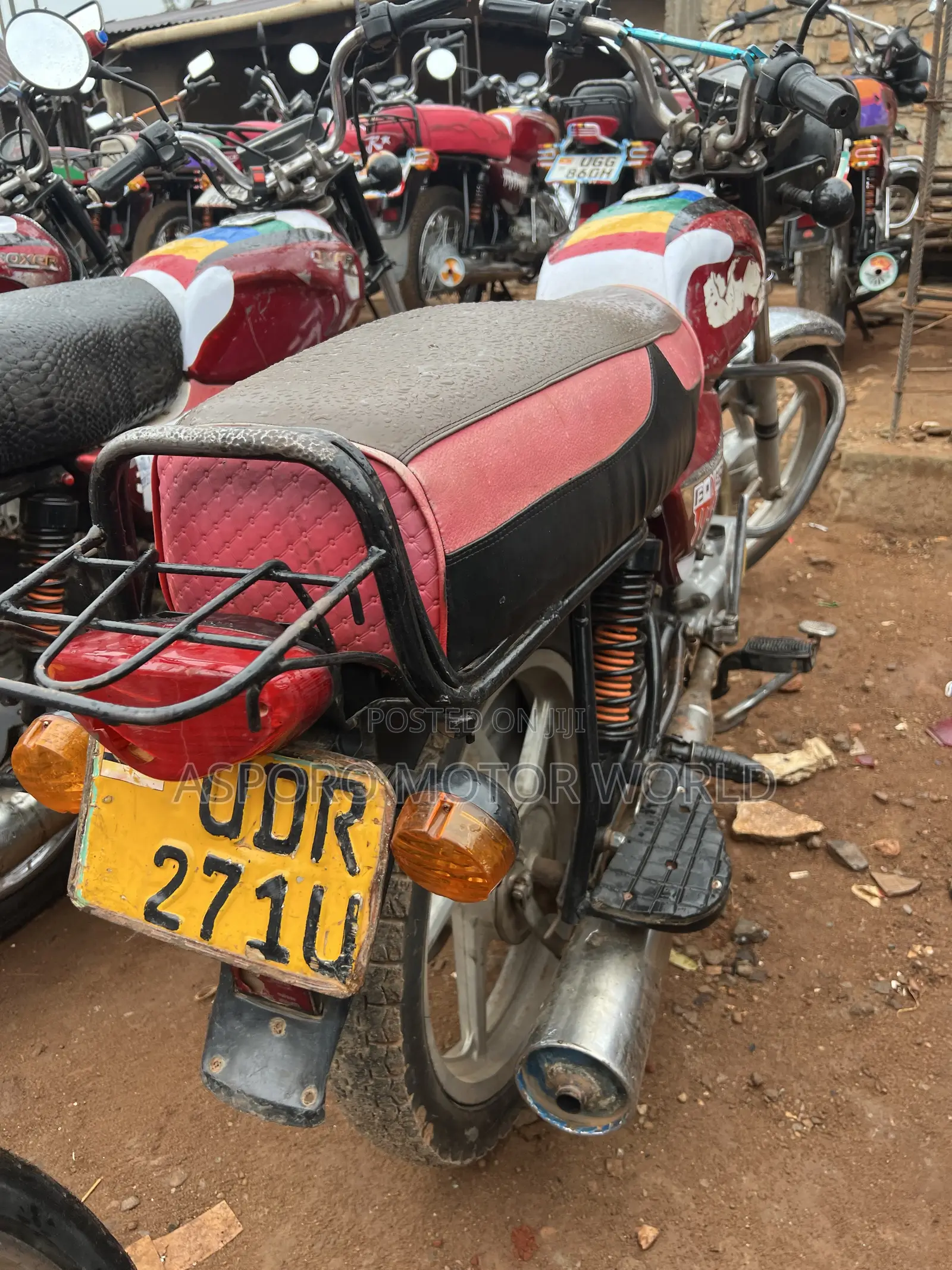 Bajaj Boxer 100 2016 Red