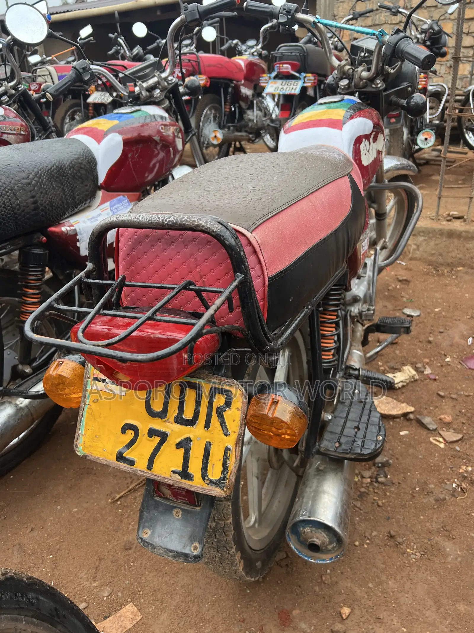 Bajaj Boxer 100 2016 Red