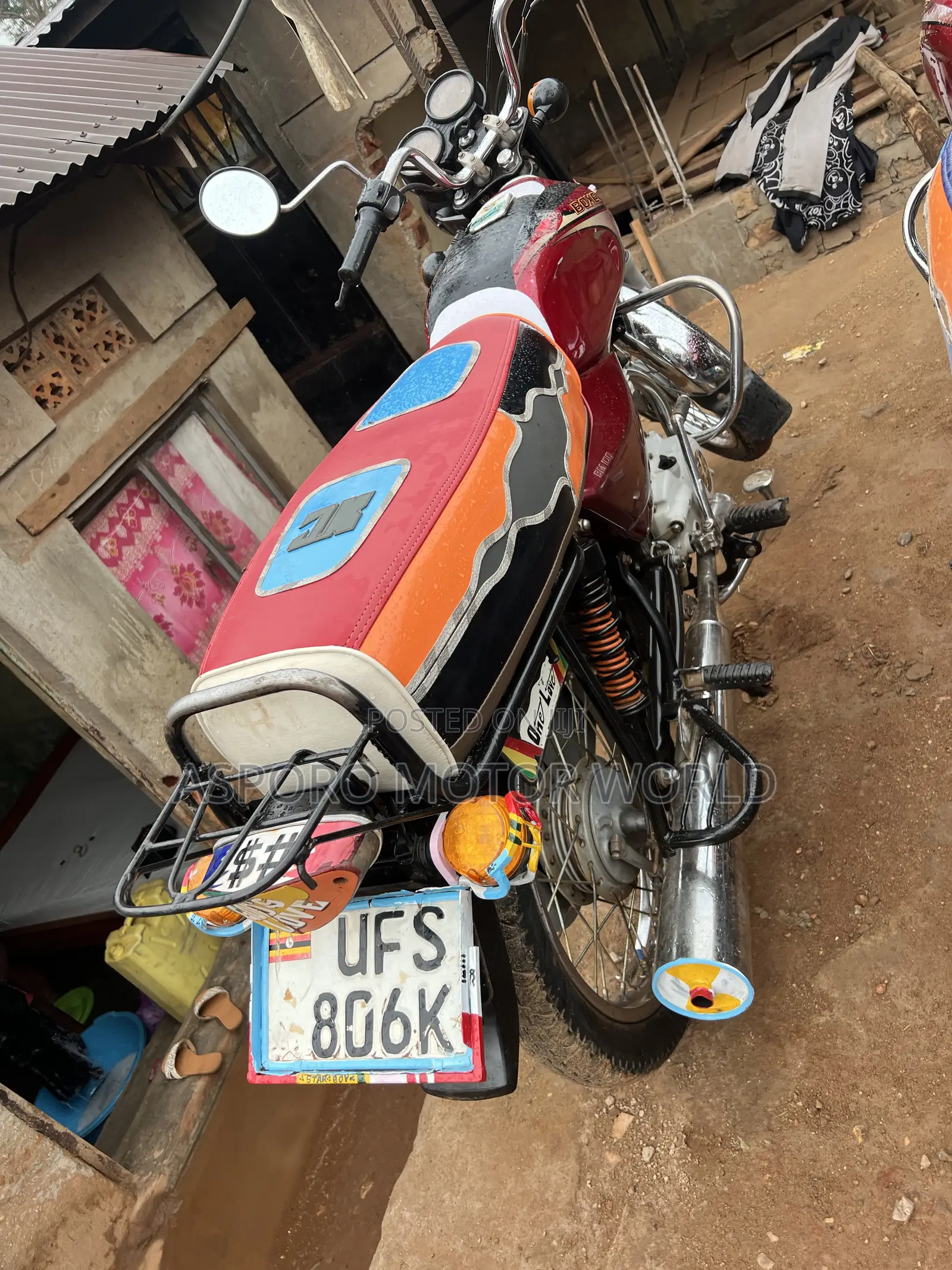 Bajaj Boxer 100 2023 Red