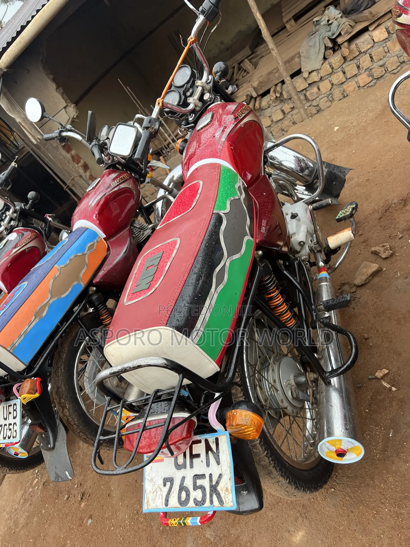 Bajaj Boxer 100 2022 Red