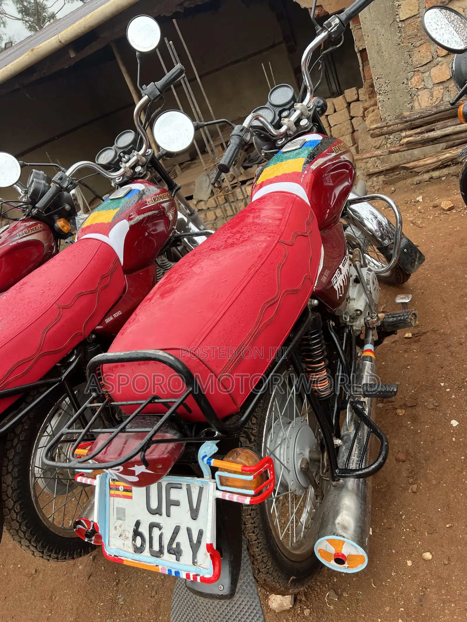 Bajaj Boxer 100 2023 Red