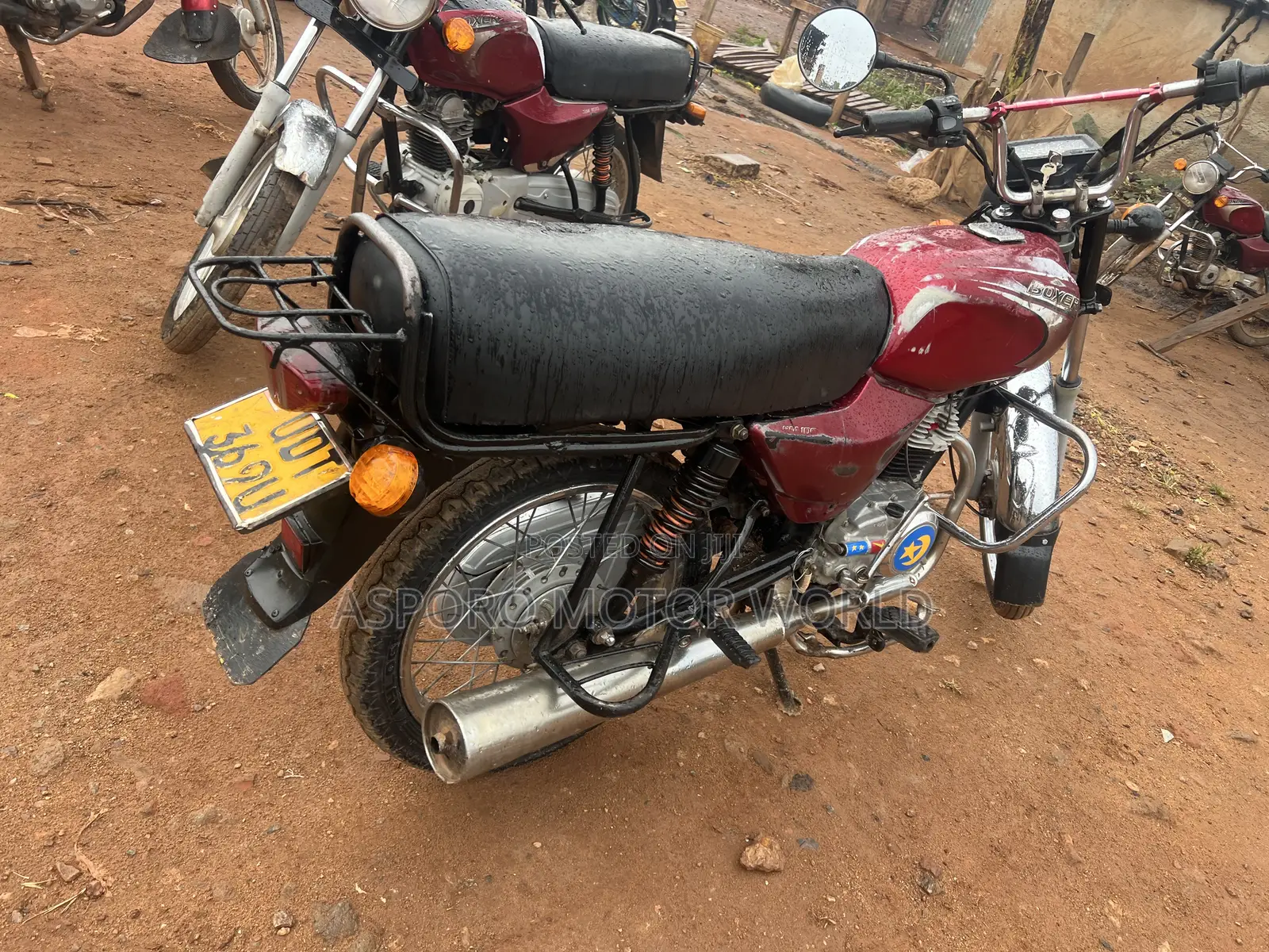 Bajaj Boxer 100 2017 Red