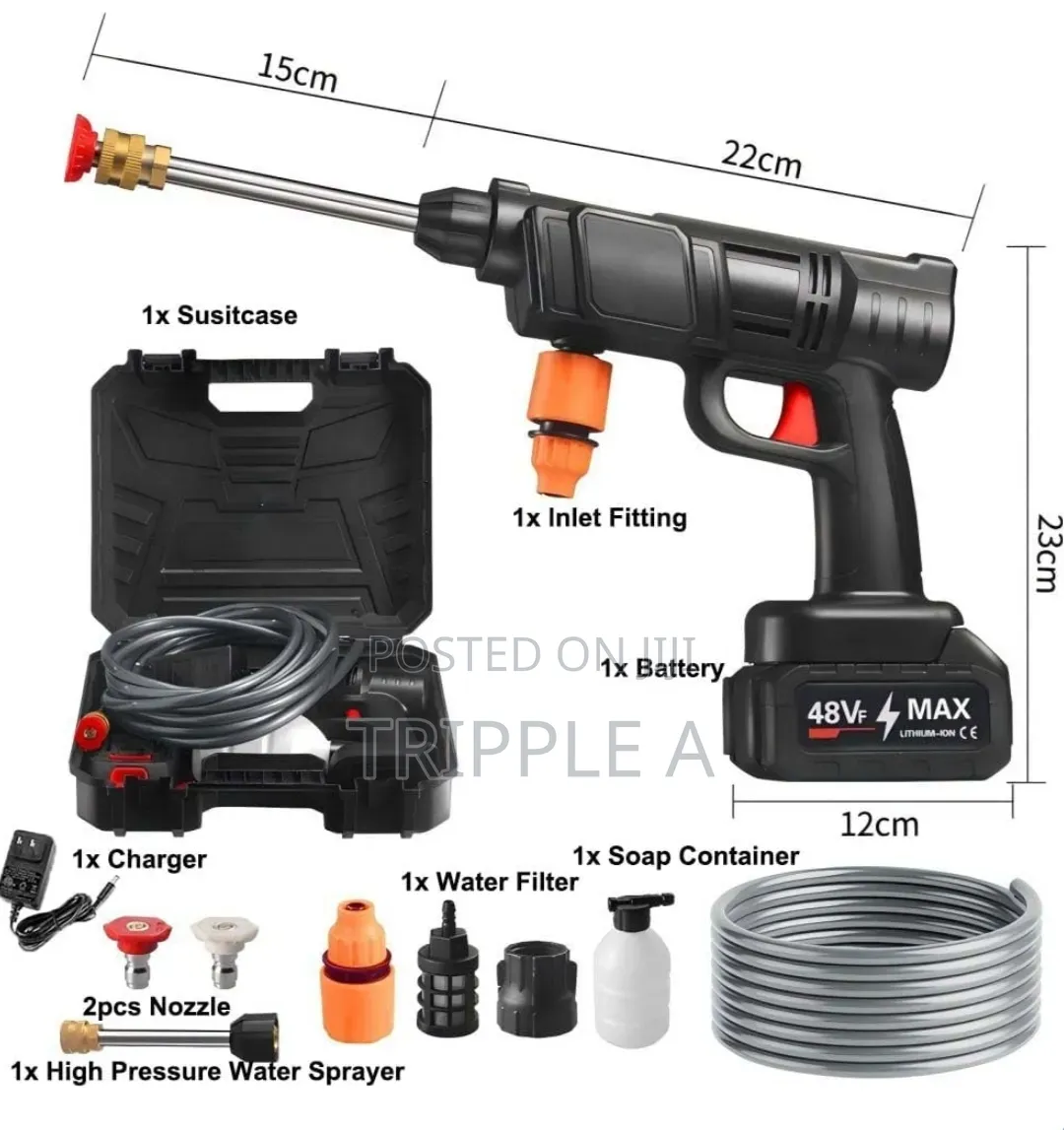 Portable Car Wash Gun Set