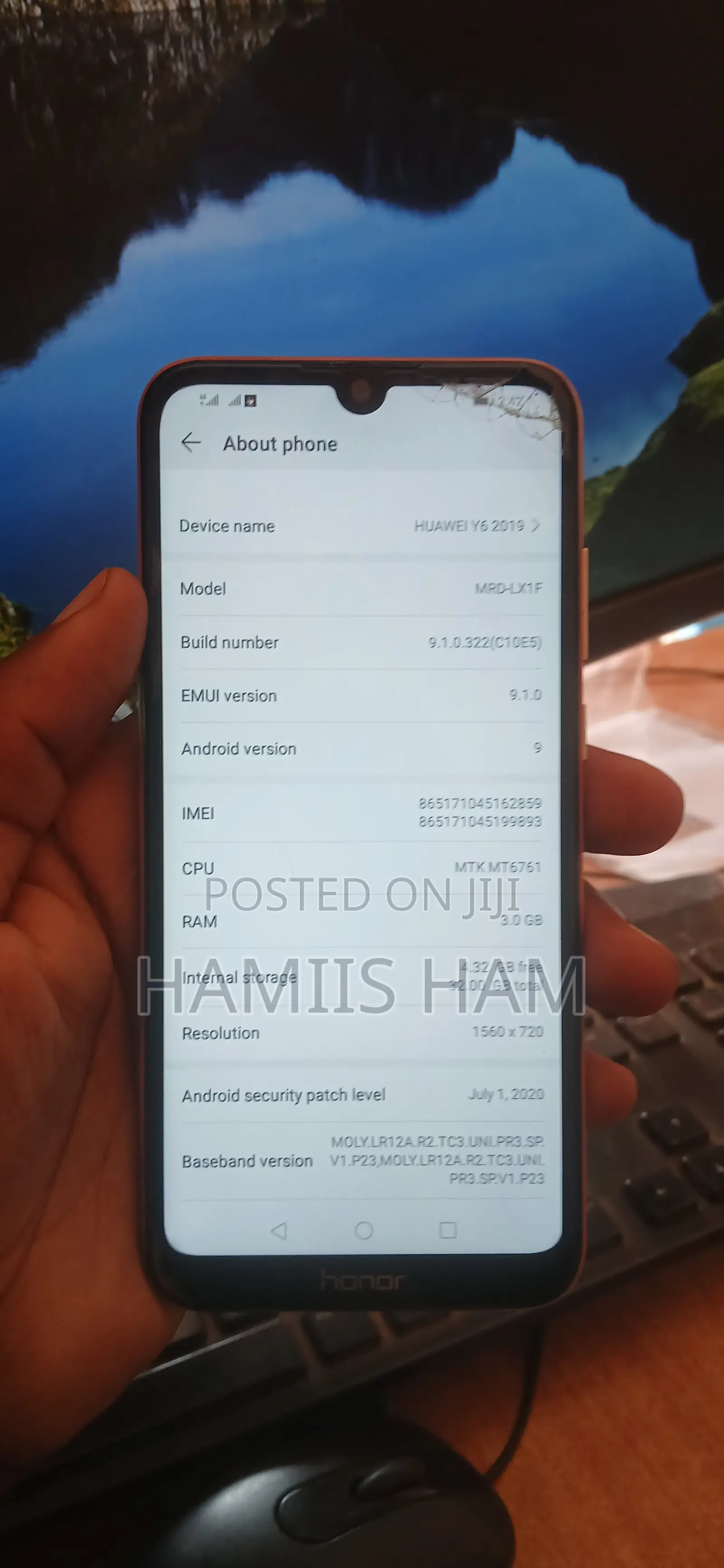 Honor Y6s 32 GB Orange