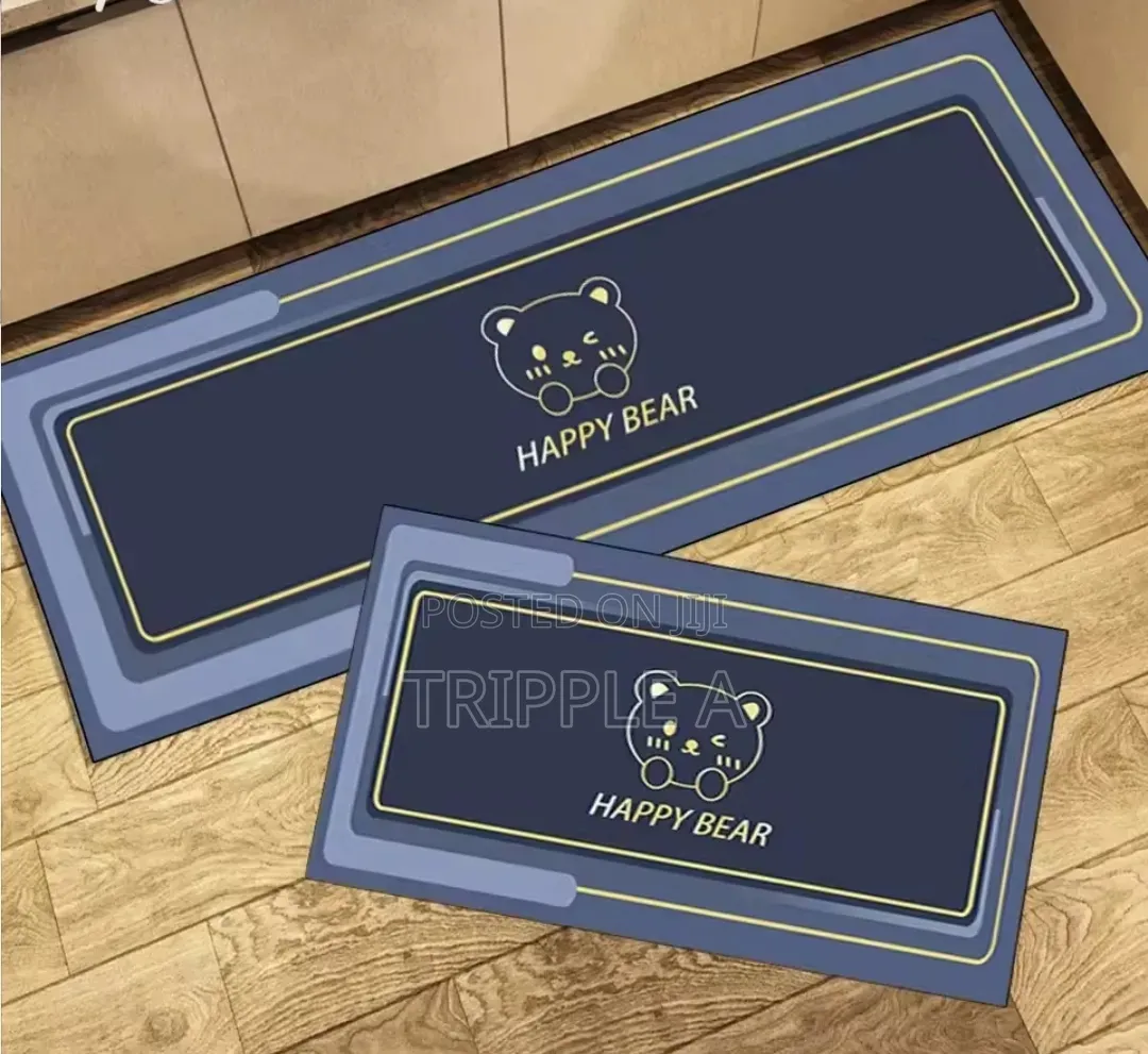 Kitchen Rug Set of 2pcs