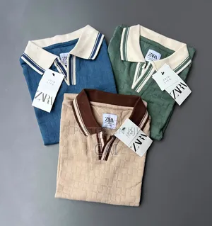 Zara Polo Shirts. Cuban Style T-Shirts
