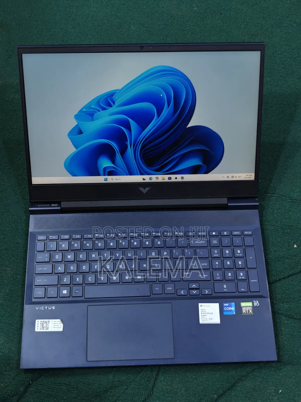 Laptop HP Victus 16 16GB Intel Core i7 SSD 512GB
