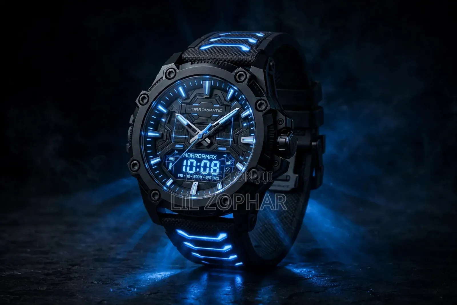 Premium Tactical Hybrid Sports Watch for Men