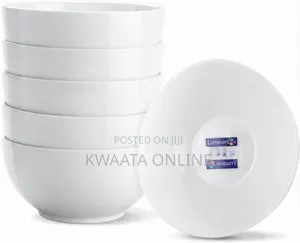 6 PC Luminarc Porcelain Soup Bowls Individual Bowls 18 Cm Diwali Set