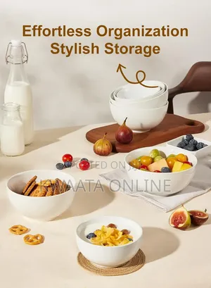 6 PC Luminarc Porcelain Soup Bowls Individual Bowls 18 Cm Diwali Set