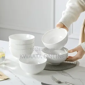 6 PC Luminarc Porcelain Soup Bowls Individual Bowls 18 Cm Diwali Set