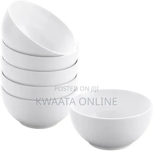 6 PC Luminarc Porcelain Soup Bowls Individual Bowls 18 Cm Diwali Set