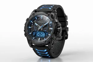 Premium Tactical Hybrid Sports Watch for Men