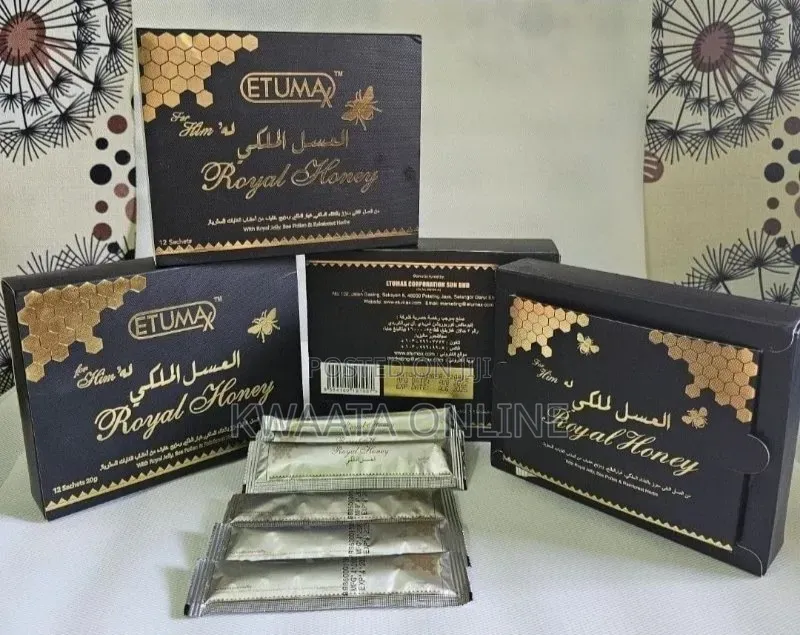 Etumax VIP Honey Sex Drive Libido Men Stamina,(12 Sachets/20g)