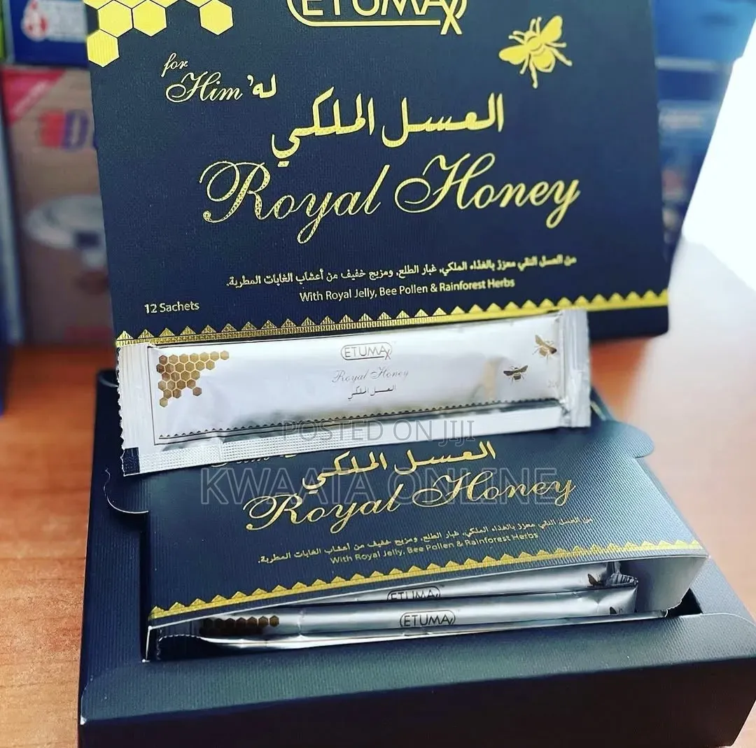 Etumax VIP Honey Sex Drive Libido Men Stamina,(12 Sachets/20g)