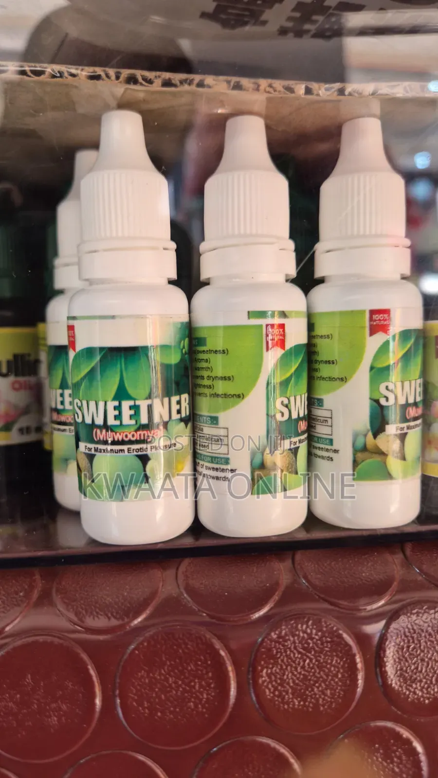 Sweetner (Muwoomya) Vaginal Intimate Drops for Maximum Erotic Pleasure