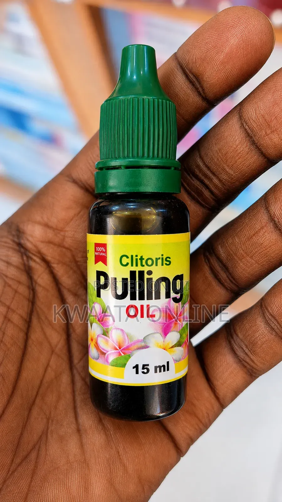 Clitoris Pulling Oil /Labia Elongation/Women Intimate Massage Oil,15ml