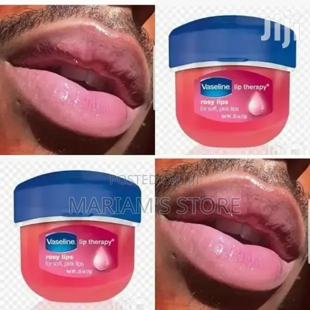 Vaseline Lip Therapy in the "Pink Bubbly" Scent.