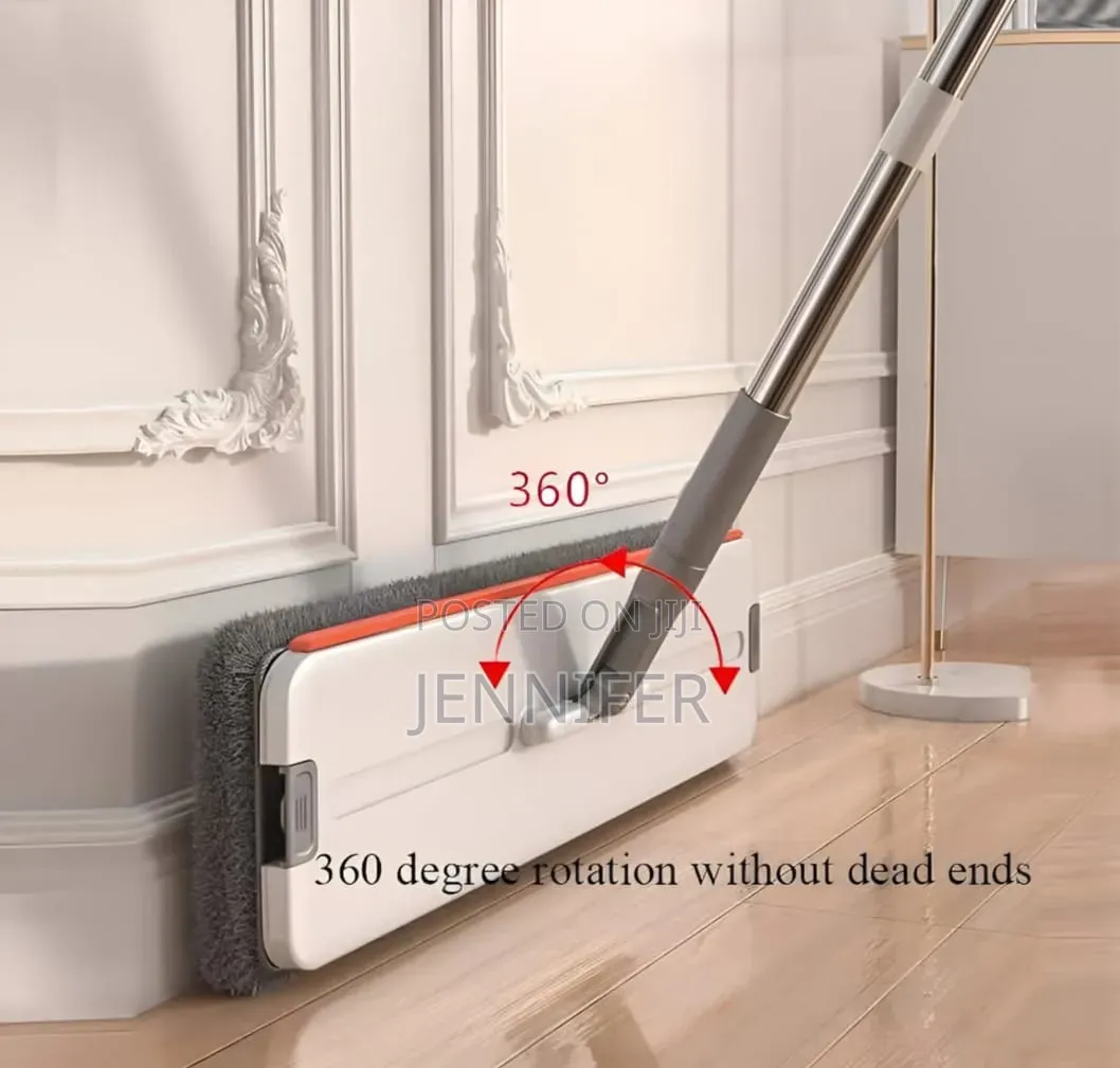 Hands-Free Flat Mop and Bucket Set