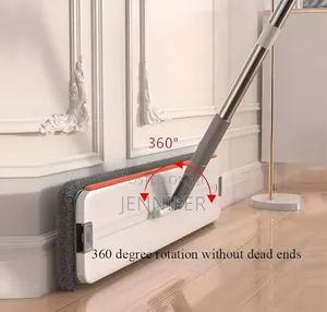 Hands-Free Flat Mop and Bucket Set
