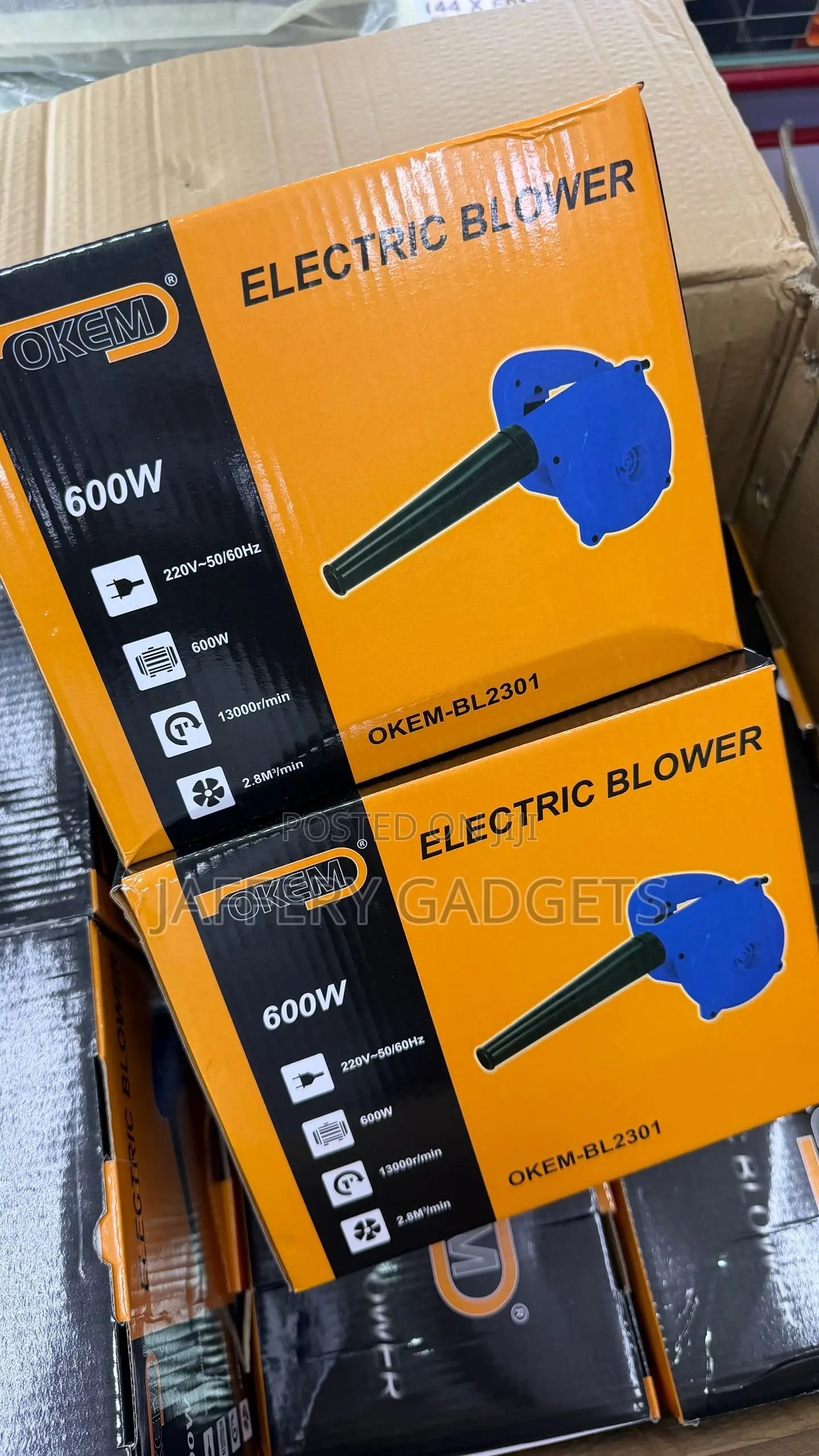 OKEM 600W Electric Blower