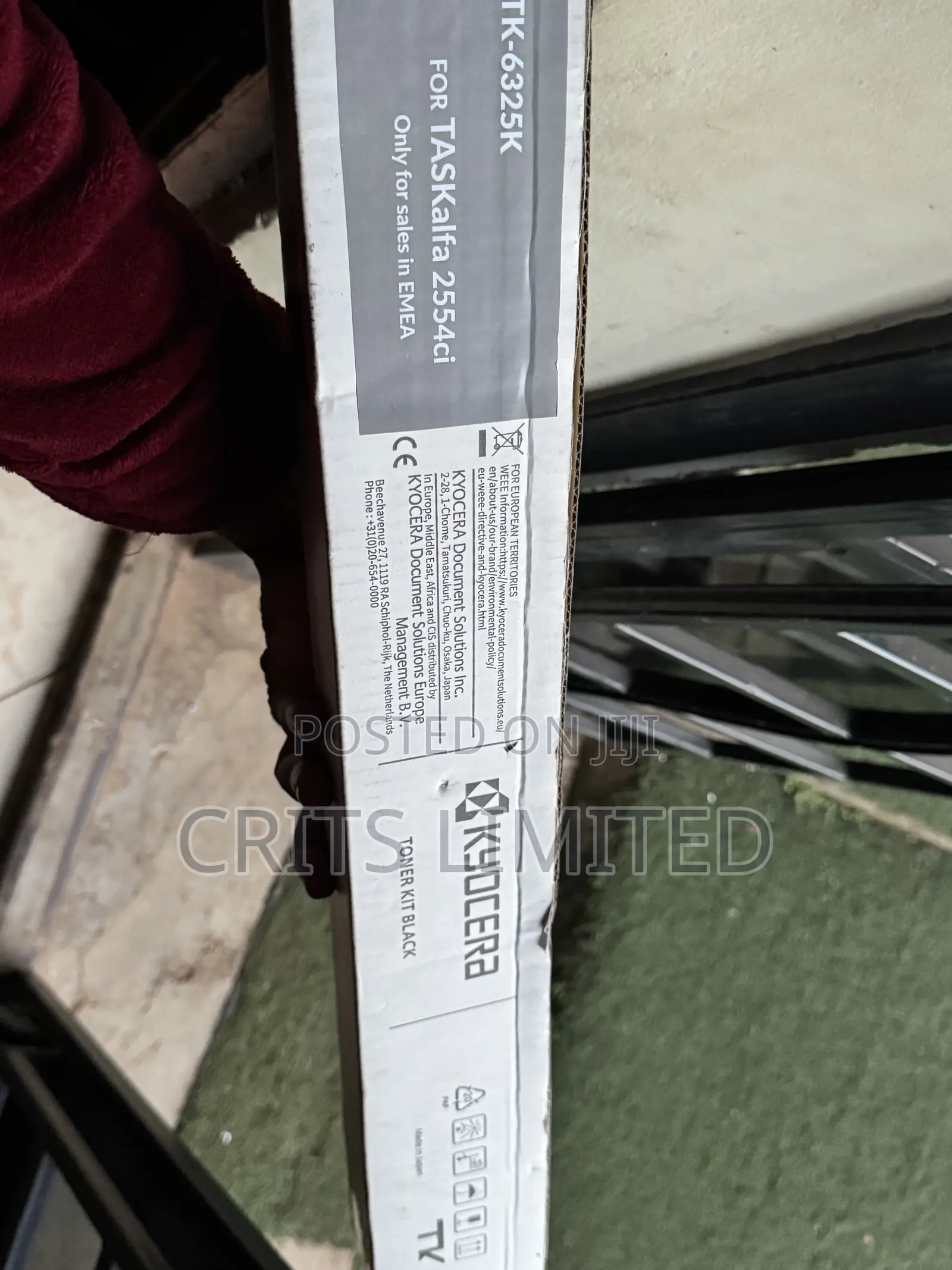 Original Kyocera TK-6325 Black Toner Cartridge