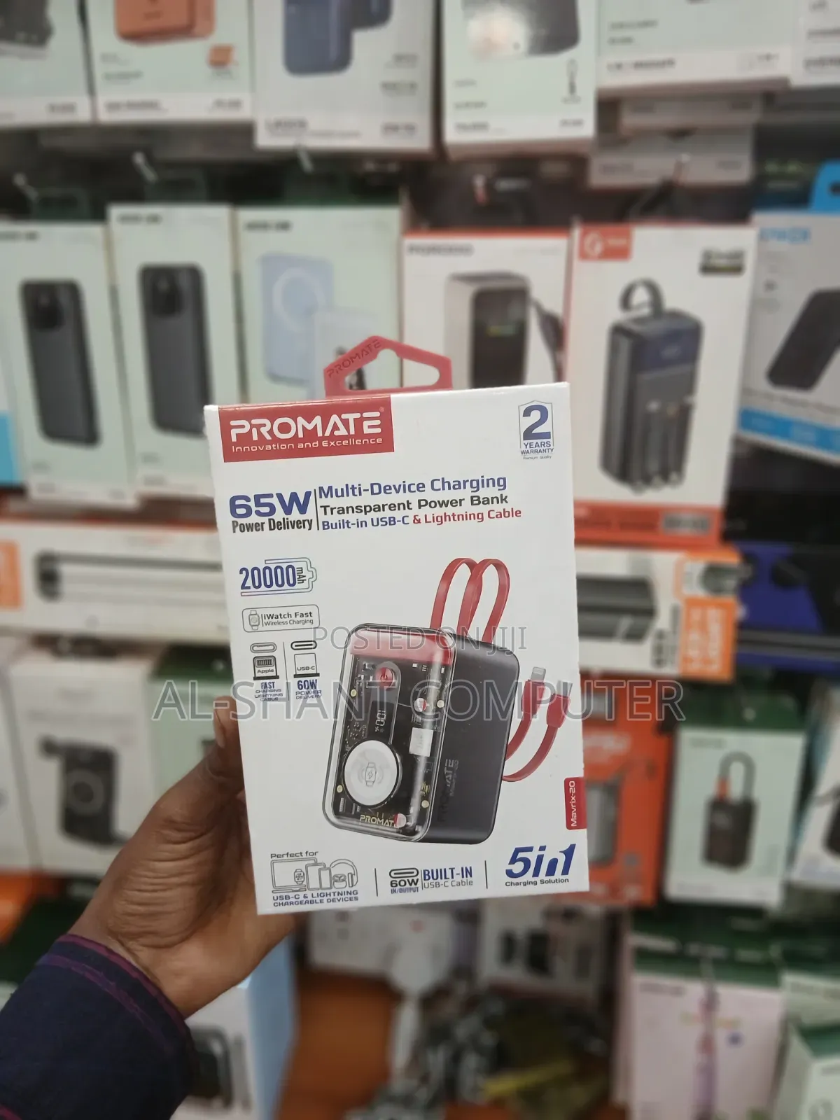 Promate Mavrix 20000mAh Powerbank for Phones and Laptops