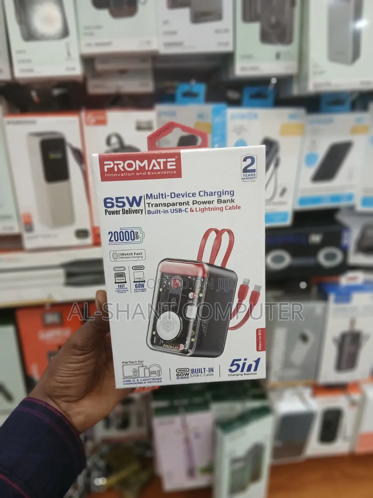 Promate Mavrix 20000mAh Powerbank for Phones and Laptops