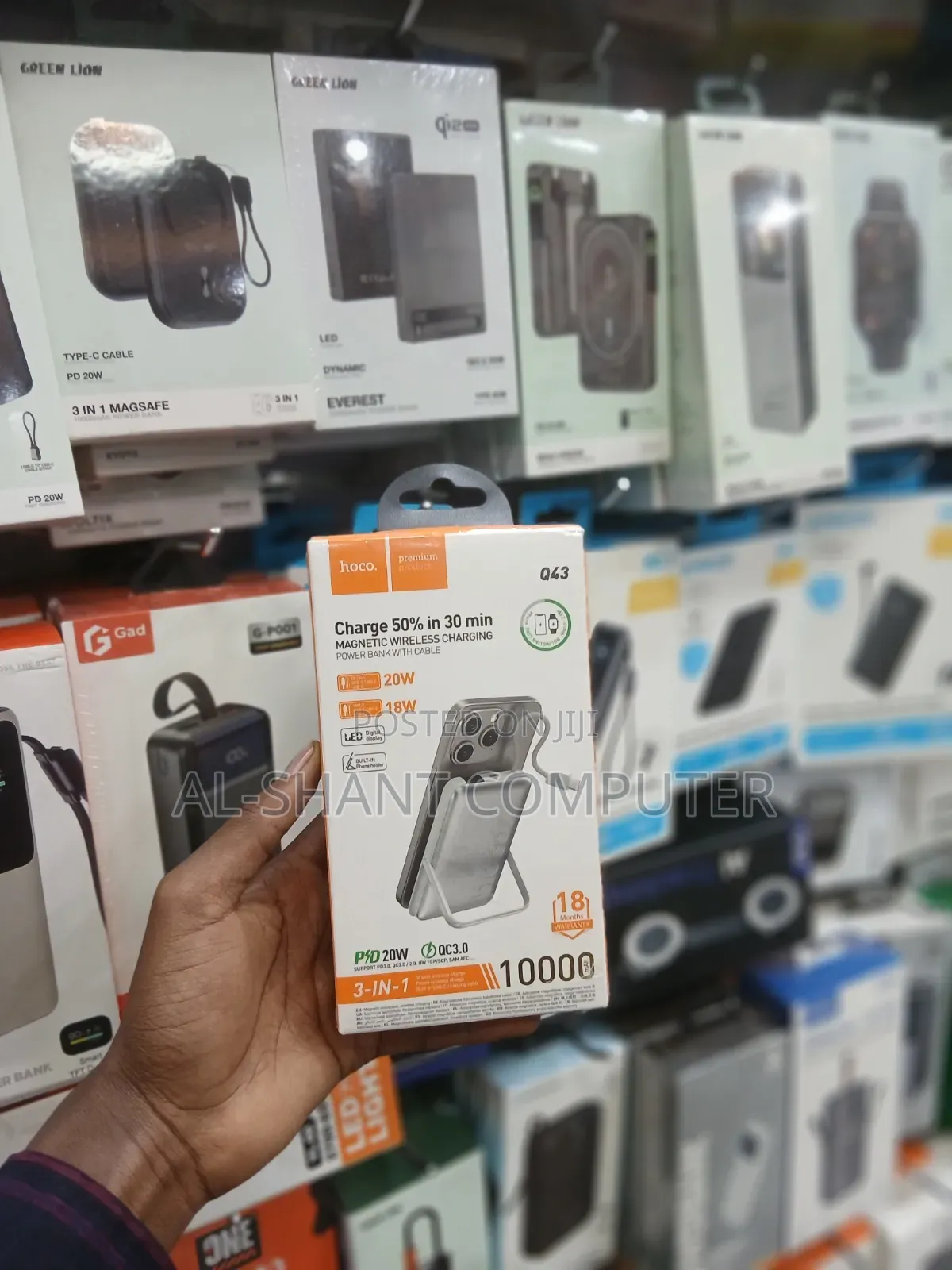 Hoco 10000mah Magnetic Wireless Powerbank