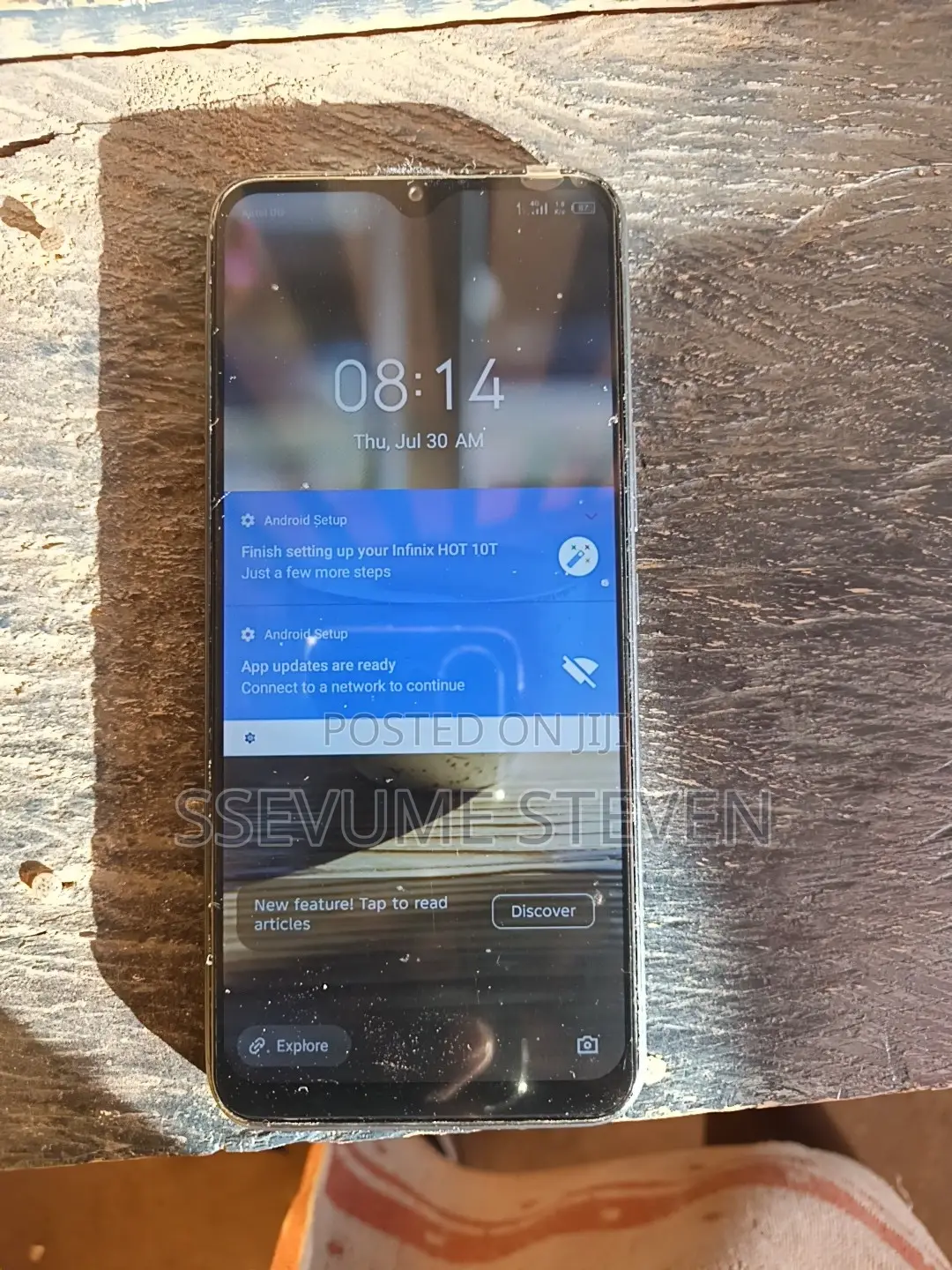 Infinix Hot 10 64 GB Gray