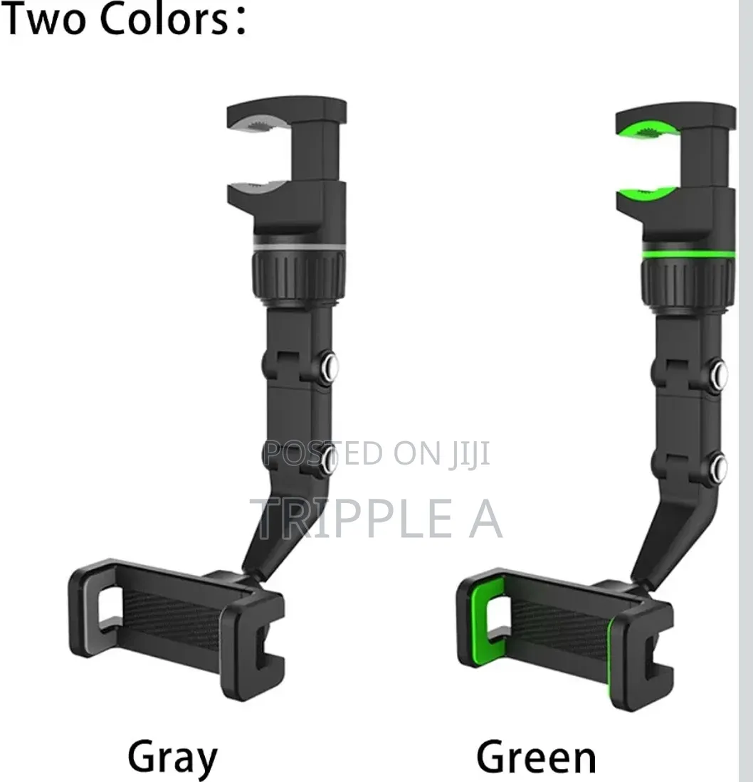 New 360° Multifunctional Car Tripod Phone Holder