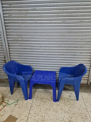 Decorated Coffee Table and Chairs 2 Seater (Mini Table)