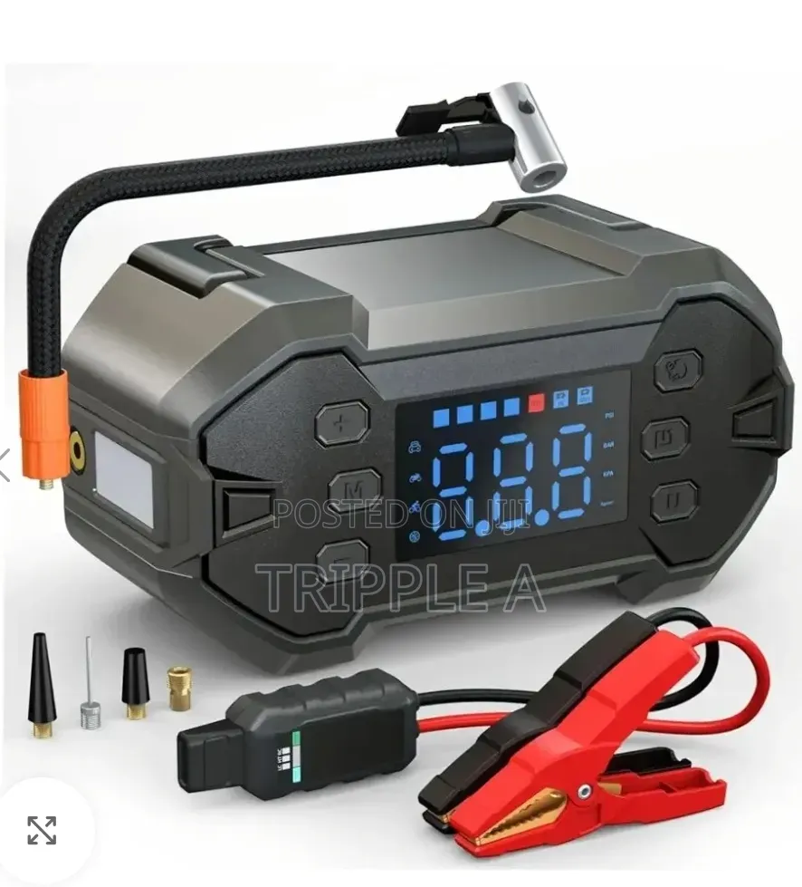 Green Keeper 2 in 1 Heavy Duty Car Battery Jump Starter