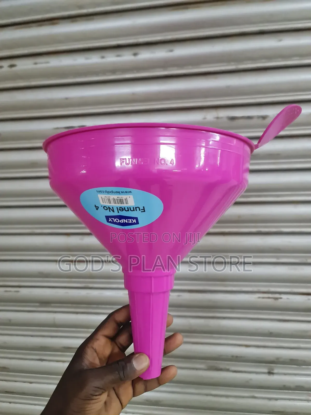 Easy-Pour Kitchen Plastic Funnel Plastic Funnel
