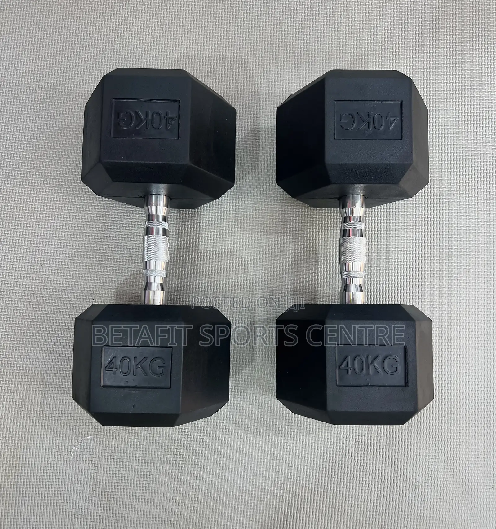 40kg Hexagon Dumbbell Pair