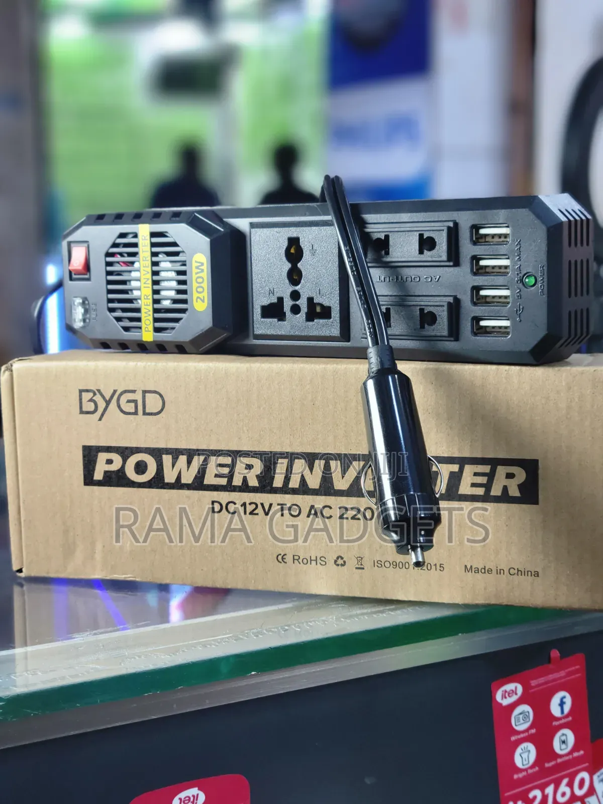 BYGD 200W Power Inverter