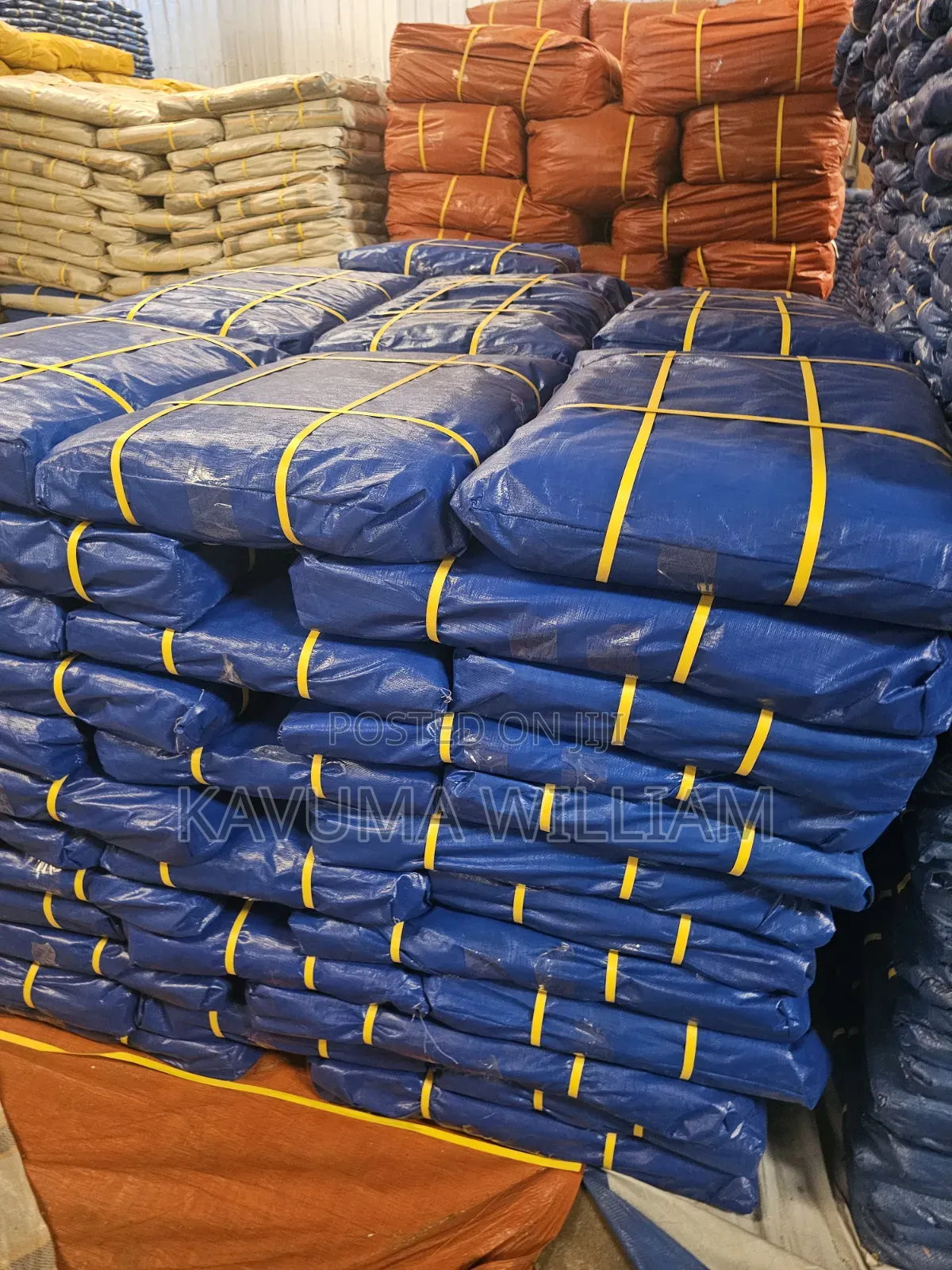 4x6 Blue Tarpaulin Center