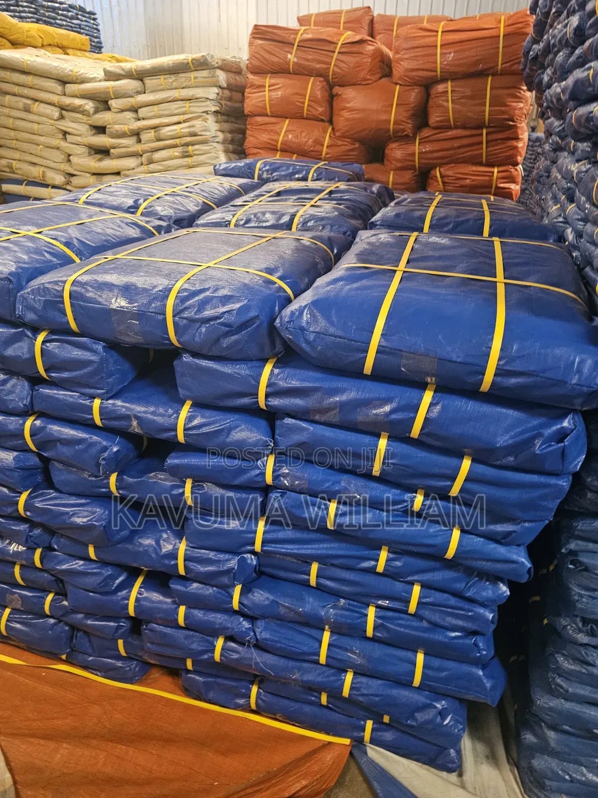 4x6 Blue Tarpaulin Center