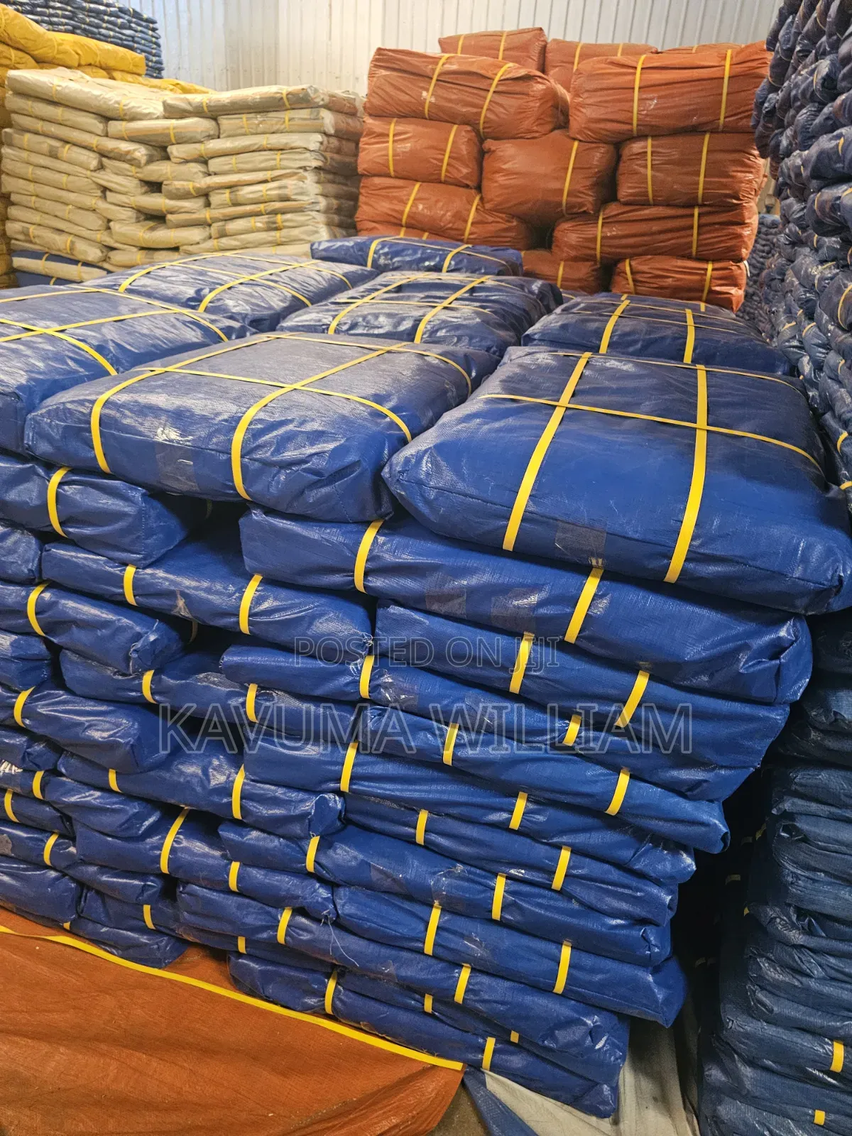 4x6 Blue Tarpaulin Center